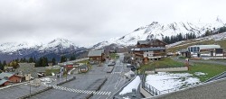 Archiv Foto Webcam La Rosière - Maison du Ski 07:00