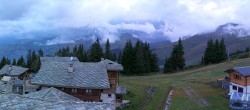 Archiv Foto Webcam La Rosiere - Chalet Le Planica 05:00