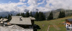 Archiv Foto Webcam La Rosiere - Chalet Le Planica 13:00