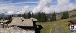 Archiv Foto Webcam La Rosiere - Chalet Le Planica 11:00