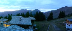 Archiv Foto Webcam La Rosiere - Chalet Le Planica 19:00