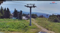 Archiv Foto Webcam Gipfelblick nach Süden - Mont Sainte Anne, Quebec 10:00