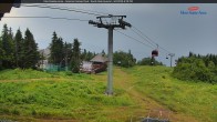 Archiv Foto Webcam Gipfelblick nach Süden - Mont Sainte Anne, Quebec 18:00