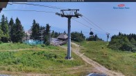 Archiv Foto Webcam Gipfelblick nach Süden - Mont Sainte Anne, Quebec 07:00