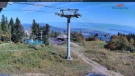 Archiv Foto Webcam Gipfelblick nach Süden - Mont Sainte Anne, Quebec 14:00