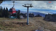 Archiv Foto Webcam Gipfelblick nach Süden - Mont Sainte Anne, Quebec 11:00