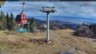 Archiv Foto Webcam Gipfelblick nach Süden - Mont Sainte Anne, Quebec 13:00