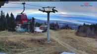 Archiv Foto Webcam Gipfelblick nach Süden - Mont Sainte Anne, Quebec 06:00