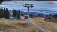 Archiv Foto Webcam Gipfelblick nach Süden - Mont Sainte Anne, Quebec 10:00