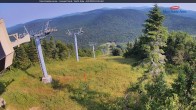 Archiv Foto Webcam Gipfelblick nach Norden, Mont Sainte Anne, Quebec 08:00