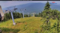 Archiv Foto Webcam Gipfelblick nach Norden, Mont Sainte Anne, Quebec 12:00