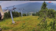 Archiv Foto Webcam Gipfelblick nach Norden, Mont Sainte Anne, Quebec 14:00