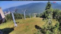 Archiv Foto Webcam Gipfelblick nach Norden, Mont Sainte Anne, Quebec 05:00