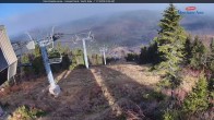 Archiv Foto Webcam Gipfelblick nach Norden, Mont Sainte Anne, Quebec 09:00