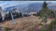 Archiv Foto Webcam Gipfelblick nach Norden, Mont Sainte Anne, Quebec 15:00