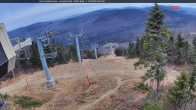 Archiv Foto Webcam Gipfelblick nach Norden, Mont Sainte Anne, Quebec 08:00