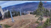Archiv Foto Webcam Gipfelblick nach Norden, Mont Sainte Anne, Quebec 10:00