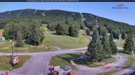 Archiv Foto Webcam Blick auf die Talstation des Mont Sainte Anne 08:00