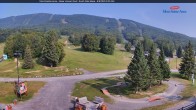 Archiv Foto Webcam Blick auf die Talstation des Mont Sainte Anne 03:00