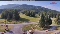Archiv Foto Webcam Blick auf die Talstation des Mont Sainte Anne 11:00