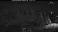 Archiv Foto Webcam Blick auf die Talstation des Mont Sainte Anne 19:00