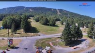 Archiv Foto Webcam Blick auf die Talstation des Mont Sainte Anne 09:00
