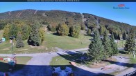 Archiv Foto Webcam Blick auf die Talstation des Mont Sainte Anne 08:00