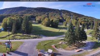 Archiv Foto Webcam Blick auf die Talstation des Mont Sainte Anne 16:00