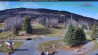 Archiv Foto Webcam Blick auf die Talstation des Mont Sainte Anne 13:00