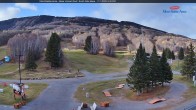 Archiv Foto Webcam Blick auf die Talstation des Mont Sainte Anne 15:00