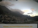 Archiv Foto Webcam Pian Cales - San Bernardino 19:00