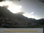 Archiv Foto Webcam Pian Cales - San Bernardino 06:00