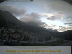 Archived image Webcam Pian Cales - San Bernardino 19:00