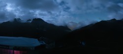 Archiv Foto Webcam Blick von der Tanatzhöhi im Skigebiet Splügen 03:00