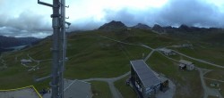 Archiv Foto Webcam Corviglia St. Moritz: Panorama Piz Nair 19:00