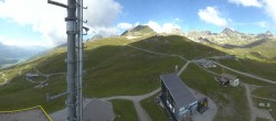 Archived image Webcam Corviglia - Panoramic view Piz Nair 09:00