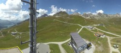 Archived image Webcam Corviglia - Panoramic view Piz Nair 11:00