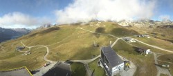 Archiv Foto Webcam Corviglia St. Moritz: Panorama Piz Nair 08:00