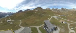 Archiv Foto Webcam Corviglia St. Moritz: Panorama Piz Nair 11:00