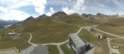 Archiv Foto Webcam Corviglia St. Moritz: Panorama Piz Nair 13:00