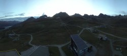 Archiv Foto Webcam Corviglia St. Moritz: Panorama Piz Nair 19:00