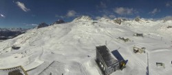 Archived image Webcam Corviglia - Panoramic view Piz Nair 09:00