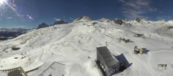 Archived image Webcam Corviglia - Panoramic view Piz Nair 11:00