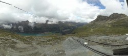 Archiv Foto Webcam Corvatsch: Panorama Murtel 13:00