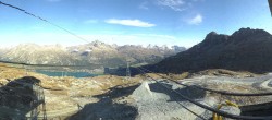 Archiv Foto Webcam Corvatsch: Panorama Murtel 08:00