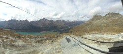 Archiv Foto Webcam Corvatsch: Panorama Murtel 15:00