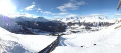 Archiv Foto Webcam Engadin St. Moritz: Muottas Muragl 09:00