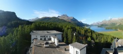Archiv Foto Webcam Sils Maria Panorama 08:00