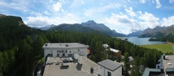 Archiv Foto Webcam Sils Maria Panorama 13:00