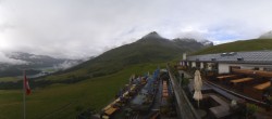 Archived image Webcam St. Moritz Corviglia - mountain restaurant El Paradiso 09:00